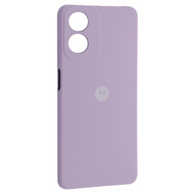 Чохол Original Silicone Case Motorola Moto G04 Light Violet