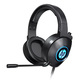 Навушники HP DHE-8008U, USB, LED, Black