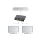 Digitus HDMI (INx1 - OUTx2), 4K