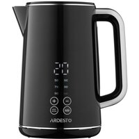 ARDESTO Электрочайник EKL-X53E/1.7 л/2200 Вт/двойные стенки/LED дисплей/Otter контроль/черный