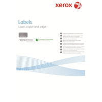Наклейка Xerox Mono Laser 65UP (закруглені кути) 38.1x21.2mm 100арк.
