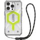 Чохол + ремінець UAG для Apple iPhone 16 Pro Pathfinder Clear Magsafe, Active Neon Lanyard (1144641BV01)