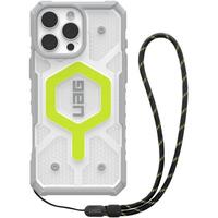 Чохол + ремінець UAG для Apple iPhone 16 Pro Max Pathfinder Clear Magsafe Bundle, Active Neon Lanyard (1144651BV01)