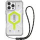 Чохол + ремінець UAG для Apple iPhone 16 Pro Max Pathfinder Clear Magsafe Bundle, Active Neon Lanyard (1144651BV01)