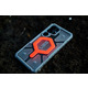 Чехол+ремешок UAG для Samsung Galaxy S25 Ultra, Pathfinder Clear with Magnet Bundle, Active Lava Lanyard