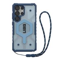 Чехол+ремешок UAG для Samsung Galaxy S25 Ultra, Pathfinder Clear with Magnet Bundle, Blues Lanyard