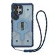 Чехол+ремешок UAG для Samsung Galaxy S25 Ultra, Pathfinder Clear with Magnet Bundle, Blues Lanyard