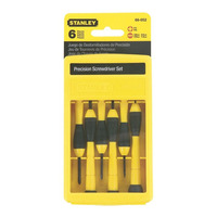 Набор из шести отверток для точной механики INSTRUMENT STANLEY 0-66-052