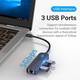 USB-Хаб Vention USB 3.1 Type-C