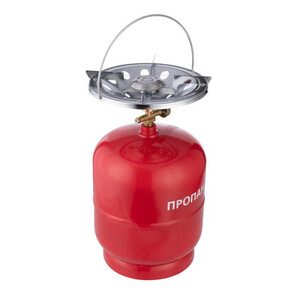 Комплект газовий балон кемпінговий 8 л. INTERTOOL GS-0008