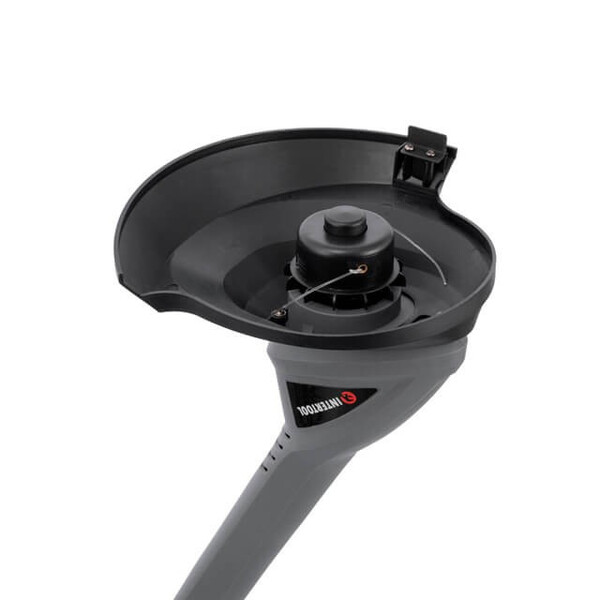 Тример електричний, 350 Вт, 230 В~50 Гц, 10000 об/хв, діаметр обертання ліски 250 мм, регулювання довжини