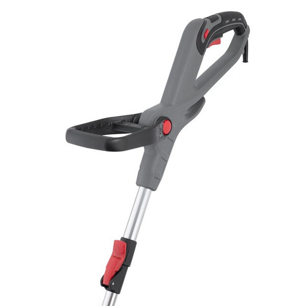 Тример електричний, 450 Вт, 230 В~50 Гц, 10000 об/хв, діаметр обертання ліски 300 мм, регулювання довжини