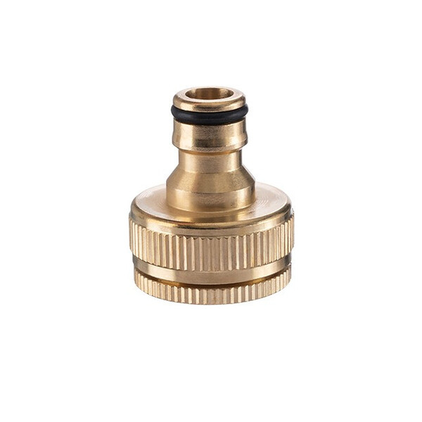 Адаптер латунний на конектор 1/2" із внутрішньою різьбою 3/4" та 1" STORM INTERTOOL GE-1211