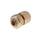 Конектор латунний 1/2" на шланг 1/2" STORM INTERTOOL GE-1216