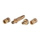 Комплект насадка латунна для поливу 1/2" з коннекторами INTERTOOL GE-1426