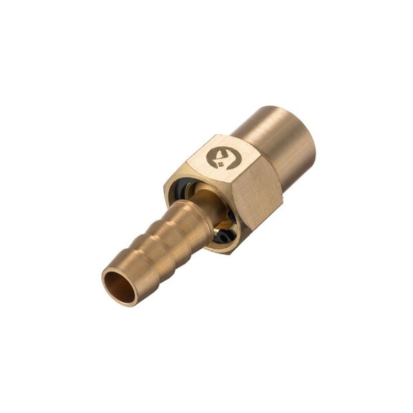 Шарнір поворотний внутрішня різьба 1/4" на шланг 10 мм, латунь STORM INTERTOOL PT-2202