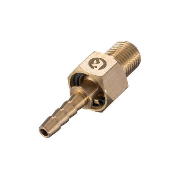 Шарнір поворотний зовнішня різьба 1/4" на шланг 6 мм, латунь STORM INTERTOOL PT-2204