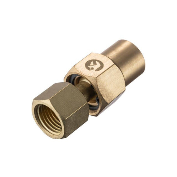 Шарнір поворотний внутрішня різьба 1/4 "- 1/4", латунь STORM INTERTOOL PT-2209