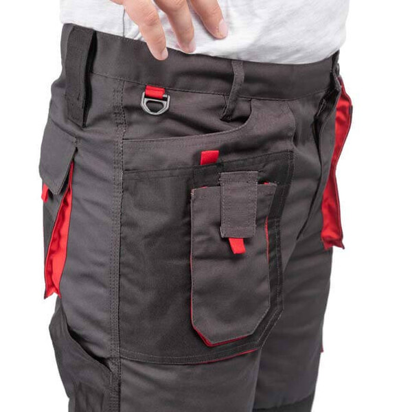 Брюки робочі 80% поліестер, 20% бавовна, щільність 260 г / м2, M INTERTOOL SP-3012