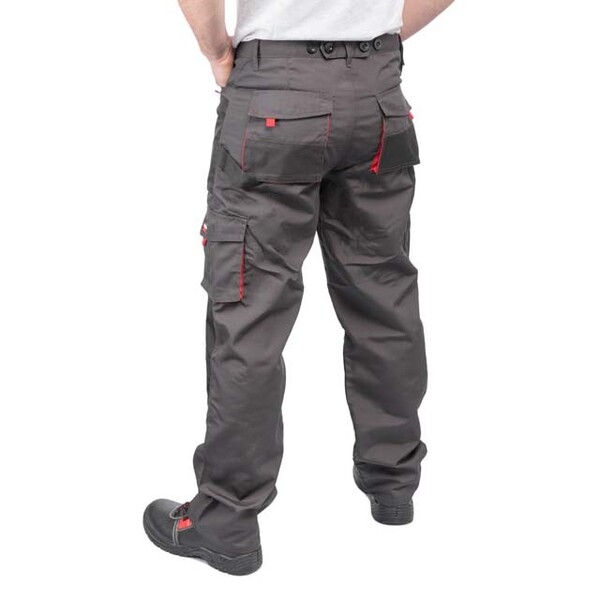 Брюки робочі 80% поліестер, 20% бавовна, щільність 260 г / м2, L INTERTOOL SP-3013