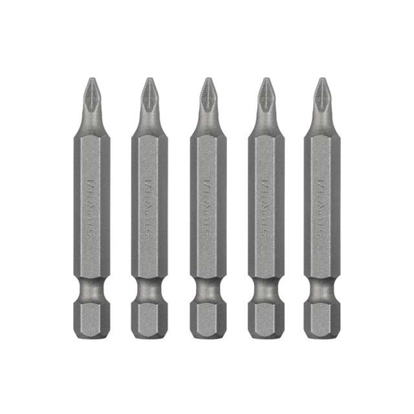 Комплект насадок викруткових PZ1 1/4 "* 50мм, ACR, S2, уп. 5од., STORM INTERTOOL VT-0203