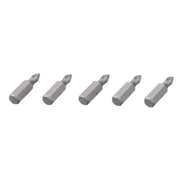 Комплект насадок викруткових PH1 1/4 "* 25мм, ACR, S2, уп. 5од., STORM INTERTOOL VT-0206