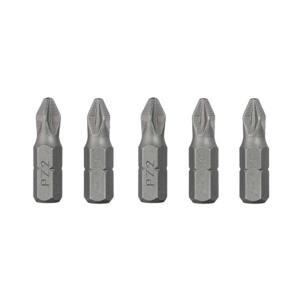 Комплект насадок викруткових PZ2 1/4 "* 25мм, ACR, S2, уп. 5од., STORM INTERTOOL VT-0209