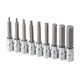 Набір біт HEX 1/2 "4-17, 100мм, S2, STORM INTERTOOL ET-8406