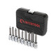 Набір біт HEX 1/2 "4-17, 100мм, S2, STORM INTERTOOL ET-8406