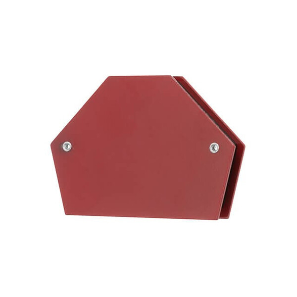 Тримач магнітний для зварювання трапеція, 30°, 45°, 60°, 75°, 90°, 135°, 11 кг, 100×68×14 мм INTERTOOL MW-0001