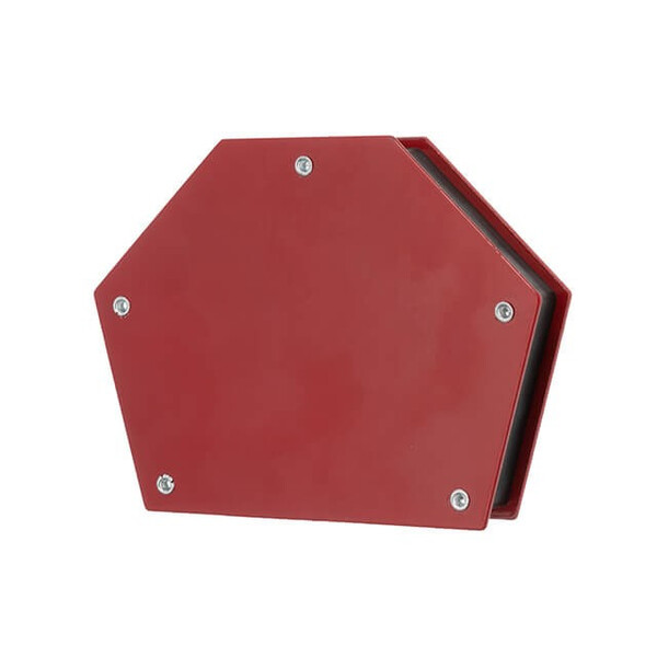 Тримач магнітний для зварювання трапеція, 30°, 45°, 60°, 75°, 90°, 135°, 34 кг, 145×110×25 мм INTERTOOL