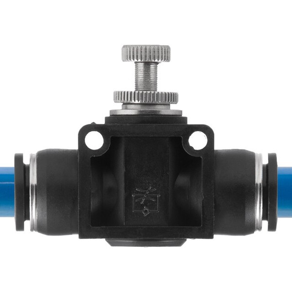 З'єднання цангове пряме з регулятором для поліуретанових та ін. шлангів 12х12мм INTERTOOL PT-2399