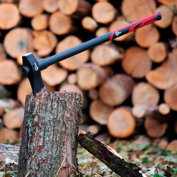 Колун кований 2500г, ручка з фібергласу INTERTOOL HT-0273