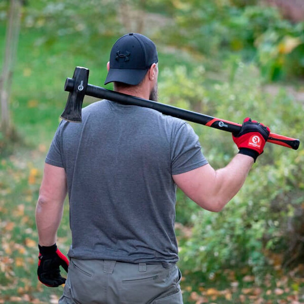 Колун кований 2500г, ручка з фібергласу INTERTOOL HT-0273