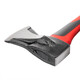 Колун кований 1000 г, ручка з фібергласу INTERTOOL HT-0274
