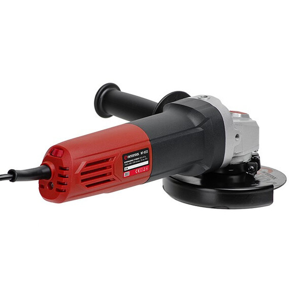 Шліфмашина кутова 1100Вт, діаметр круга 125мм,3000-12000 об/хв INTERTOOL WT-0223
