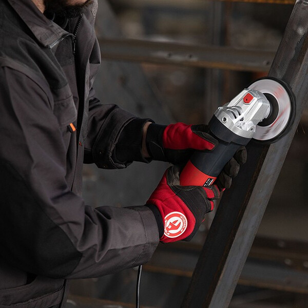 Шліфмашина кутова 1100Вт, діаметр круга 125мм,3000-12000 об/хв INTERTOOL WT-0223