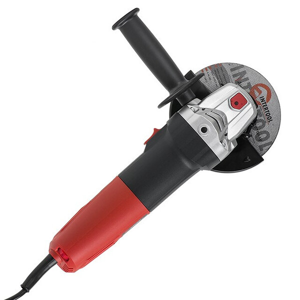 Шліфмашина кутова 1100Вт, діаметр круга 125мм,3000-12000 об/хв INTERTOOL WT-0223