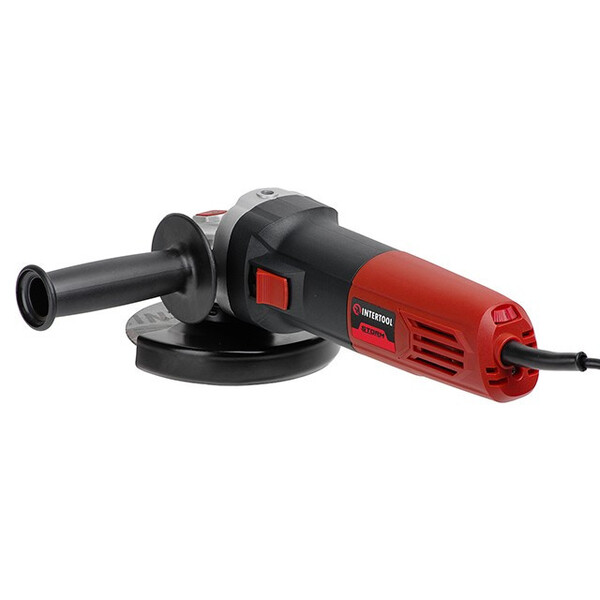 Шліфмашина кутова 1100Вт, діаметр круга 125мм,3000-12000 об/хв INTERTOOL WT-0223