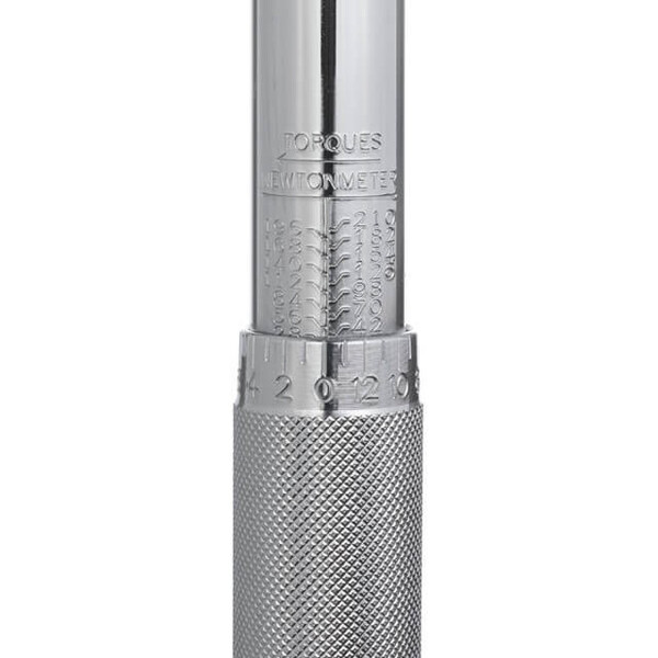 Ключ динамометричний 1/2" перехідник 1/2x3/8, подовжувач 125мм 1/2 28-210NM INTERTOOL XT-9007