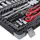 Набір інструментів професійний 1/4" & 3/8" & 1/2", 151 од., Cr-V INTERTOOL ET-7151