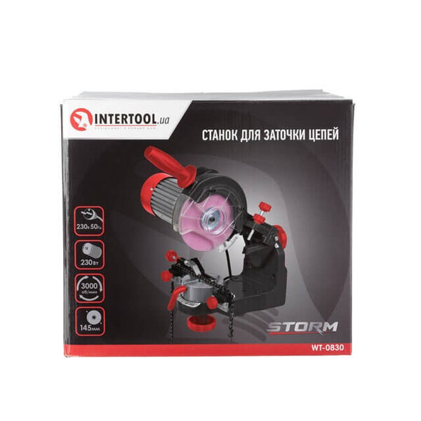 Настільний верстат для заточування ланцюгів INTERTOOL WT-0830