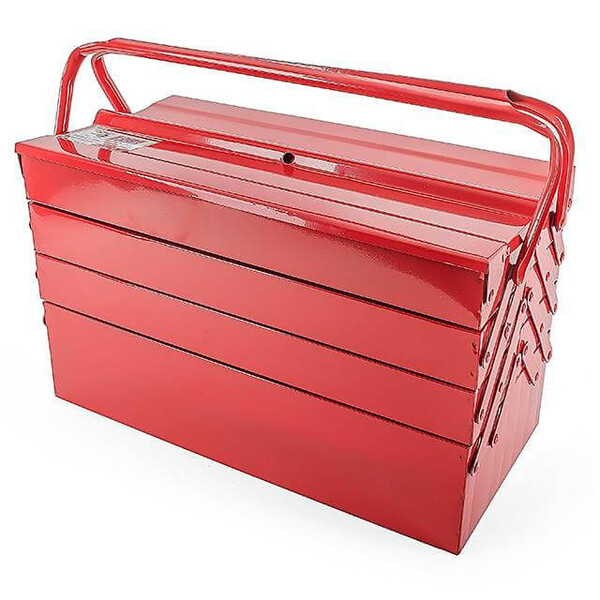 Ящик інструментальний металевий 450 мм, 7 секцій INTERTOOL HT-5047