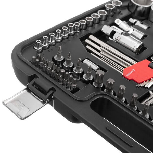 Набір інструментів 1/2 "& 3/8" & 1/4 ", 126ед., Cr-V STORM INTERTOOL ET-8126