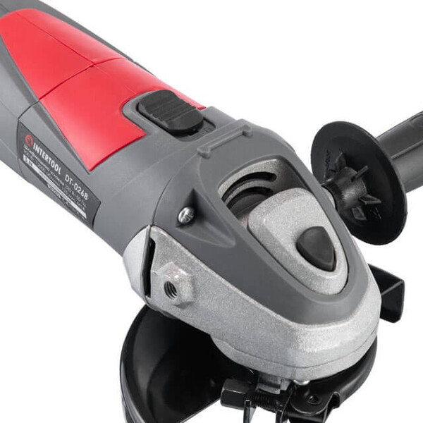 Угловая шлифмашина 900 Вт, 12 000 об/мин, диаметр круга 125 мм INTERTOOL DT-0268