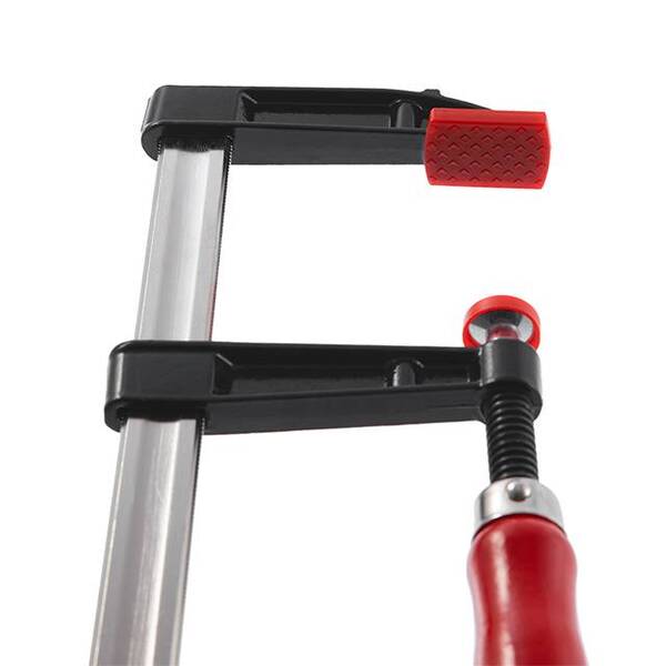 Струбцина столярна 300 x 80 мм DIN5117, гумована ручка INTERTOOL HT-6003