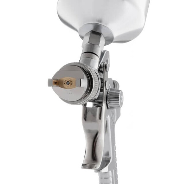 Фарбопульт пневматичний HVLP, верхній металевий бачок INTERTOOL PT-0107