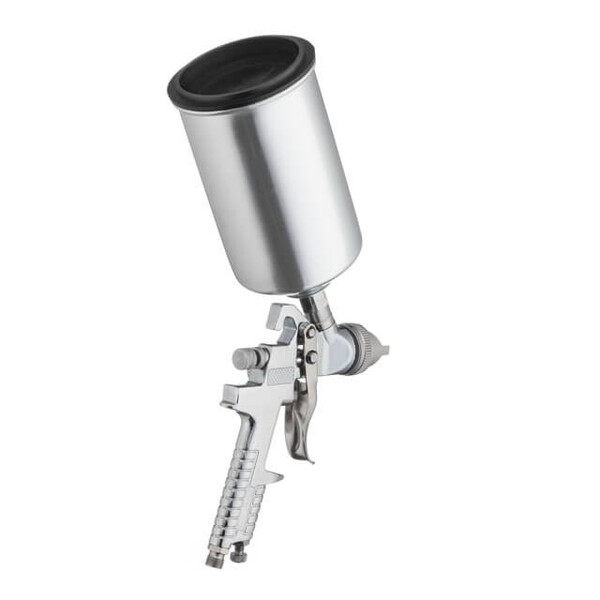 Фарбопульт пневматичний HVLP, верхній металевий бачок INTERTOOL PT-0107