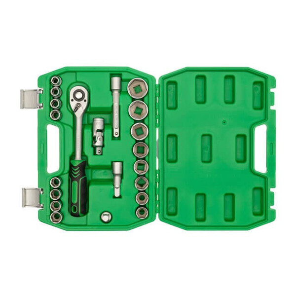 Набір інструментів 1/2", 21 од. INTERTOOL ET-6021SP