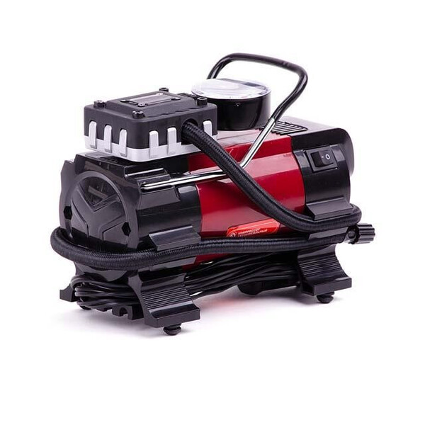 Компресор автомобільний 12В. Один циліндр 19 мм INTERTOOL AC-0001